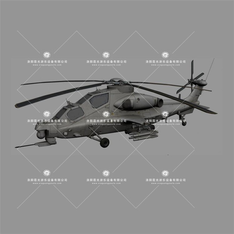 贵阳武装直升机3D模型